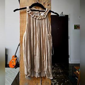 Rachel Zoe shell neckline blouse